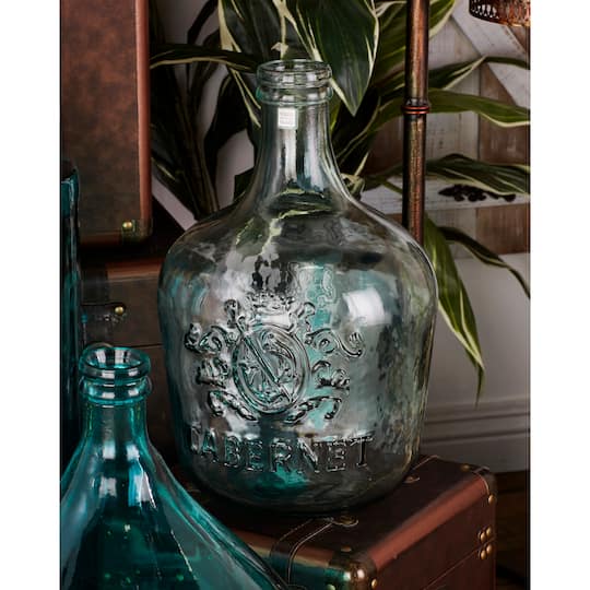 17" Clear Glass Cabernet Vase